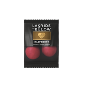 Crispy Raspberry Mini (flowpack) Lakrids by Bülow  
